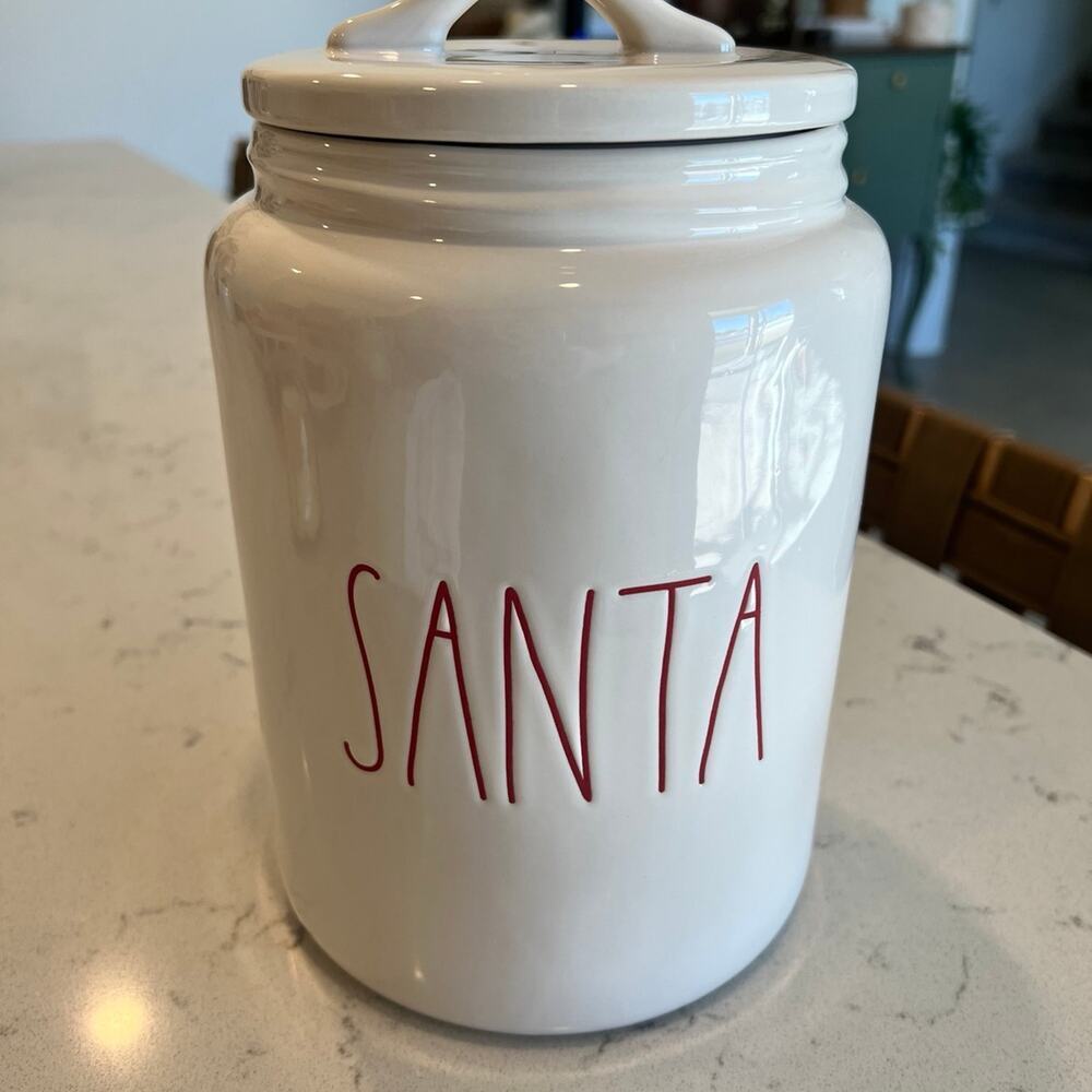 Rae Dunn Large Santa Canister